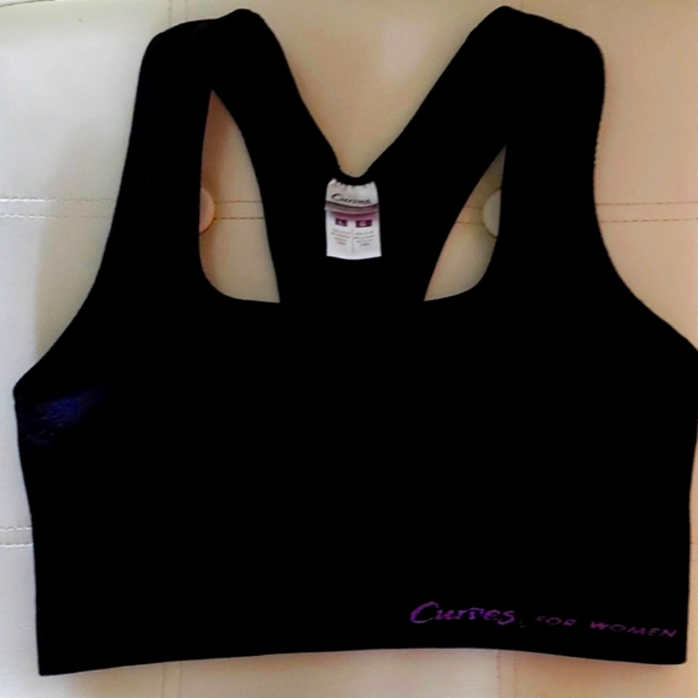BLACK CURVES SPORT BRA